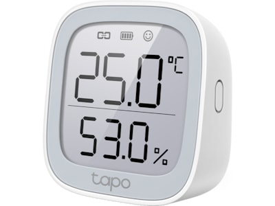 TP-Link Tapo T315, Indendørs, Temperatur og luftfugtighedssensor, Fritstående, -20 - 60 °C, Trådløs, 0 - 99%