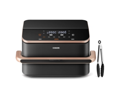 Karšto oro gruzdintuvė Cosori Dual Blaze TwinFry CAF-TF101S, 10 l, juoda (CAF-TF101S-AEUR)