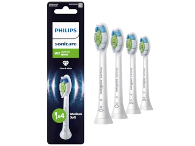 Philips Sonicare W2 Optimal White tandbørstehoveder (4 pack, hvid)