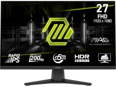 MSI MAG 272F 27" Rapid IPS 1920 x 1080 (Full HD) DisplayPort HDMI 200 Hz
