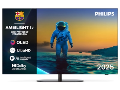 Philips 65" 65OLED810/12 OLED 4K Ambilight Smart TV (2025)