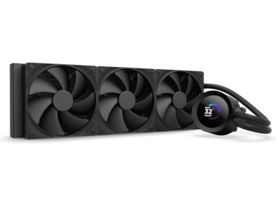 Vandkøling CPU 360 mm - NZXT Kraken Plus 360, 3×120 mm, sort