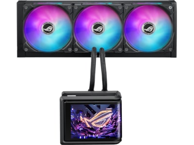 ASUS ROG Ryuo IV SLC 360 ARGB – AIO CPU-vandkøler 360 mm, sort