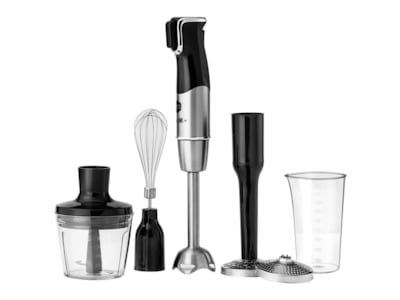 OBH Nordica InfinyForce Pro, Nedsænkning blender, 1200 W, Sort, Rustfrit stål