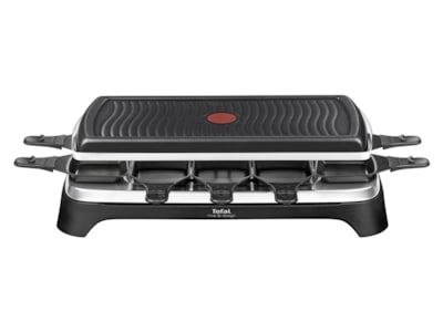 Tefal RE 4588 - Raclette/grill - 1.4 kW - rustfrit stål/sort