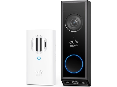 Eufy E340 videoringeklokke +Edge HomeBase Mini billede