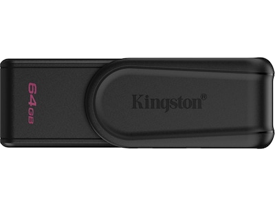 Kingston DataTraveler Exodia S - Sort - 64GB - USB Stick