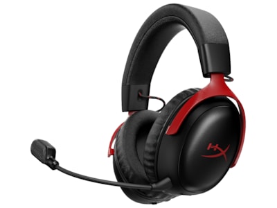 HyperX Cloud III S - Headset - fuld størrelse - 2,4 GHz - trådløs - sort