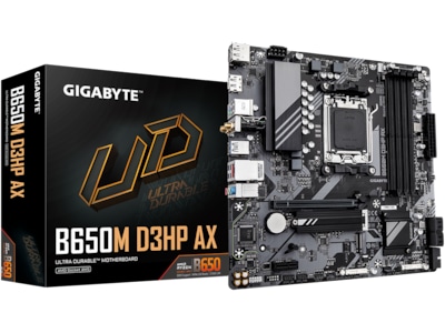 GIGABYTE B650M D3HP AX Bundkort - AMD B650 - AMD AM5 socket - DDR5 RAM - Micro-ATX