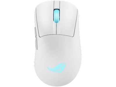 ASUS ROG Keris II Origin - Gaming Mus - Optisk - 5 knapper - Hvid med RGB-LED lys