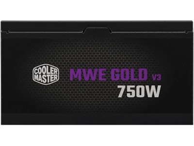 Cooler Master GXII Gold 750 - Strømforsyning (intern) - ATX12V 3.1 - 80 PLUS Gold - AC 100-240 V - 750 Watt - aktiv PFC - Europa