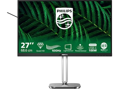 27" Philips 5000 Series 27B2G5601 - 2560x1440 (QHD) - 100Hz - IPS - KVM switch