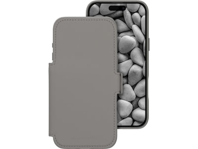 dbramante1928 iPhone 17 Pro Max Lynge 2-i-1 Wallet cover (river stone)