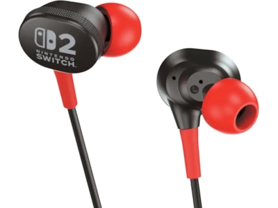 PowerA Wired Earbuds Nintendo Switch 2 (sort)
