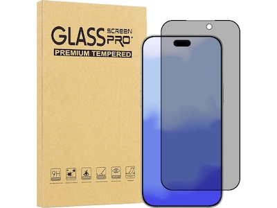 iiglo iPhone 17 Pro Privacy skærmbeskytter