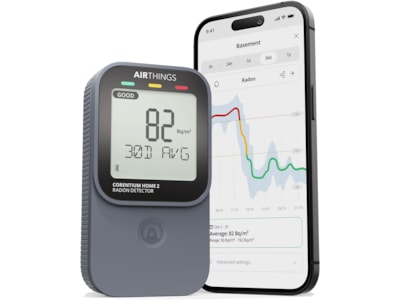 Airthings Corentium Home 2, enkel og smart digital radonmåler