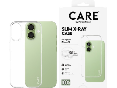 PanzerGlass CARE iPhone 17 Fashion Silikone cover (gennemsigtig)