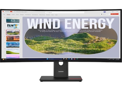 Lenovo 34" skærm ThinkVision T34WD-40