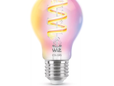 WiZ Lamp Filament - Smart LED lighting - Coloured and White light - E27 - 40W - Transparent - Wi-Fi