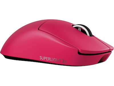 Logitech G PRO X SUPERLIGHT 2c (Compact) - Gaming Mus - Optisk - 5 knapper - Magenta