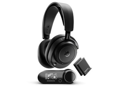 SteelSeries Arctis Nova Elite Obsidian Black - High-end Gaming Headset - Sort