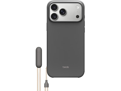 Apple iPhone 17 Pro Max Beats Kickstand Case MagSafe (granitgrå)