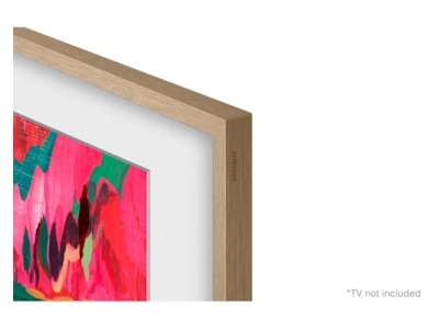 Samsung 85" ramme til The Frame og The Frame Pro (2021-2025, Beige Wood/Teak)