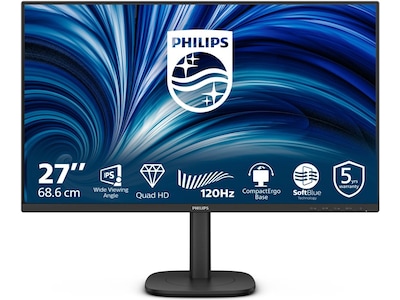 Philips 27B2N3500J/00 27" IPS 2560 x 1440 (2K) DisplayPort HDMI 120 Hz