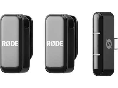 RODE Wireless Micro – trådløst mikrofonsæt med Lightning – Sort