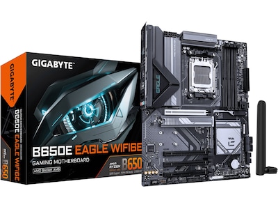 GIGABYTE B650E EAGLE WF6E Bundkort - AMD B650 - AMD AM5 socket - DDR5 RAM - ATX