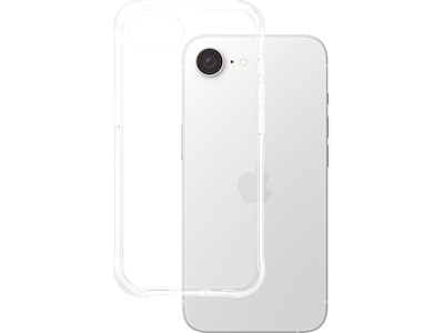 PanzerGlass iPhone 16e silikonecover (gennemsigtig)