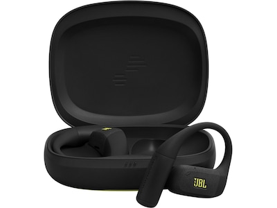JBL Endurance Zone Trådløse ørepropper, Open Ear (sort/lime)