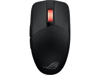 ASUS ROG Strix Impact III - Mus - optisk - 7 knapper - kablet, trådløs - USB, Bluetooth 5.1, 2.4 GHz - USB ROG Omni trådløs modtager - sort
