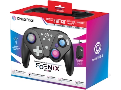 Oniverse Foenix Nintendo Switch 2 trådløs controller (sort)
