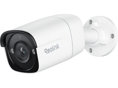 Reolink P320 - Netværksovervågningskamera - kugle - udendørs - vandtæt - farve (Dag/nat) - 5 MP - 2560 x 1920 - fast brændvidde - audio - LAN 10/100 - H.264 - DC 12 V / 48 V / PoE