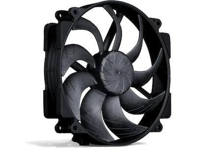 Noctua NF-A14x25r G2 PWM chromax.black – rund 140 mm kabinetventilator (sort)