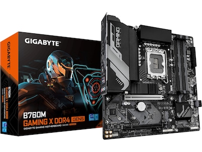 GIGABYTE B760M Gaming X DDR4 GEN5 Bundkort - Intel B760 - Intel LGA1700 socket - DDR4 RAM - Micro-ATX