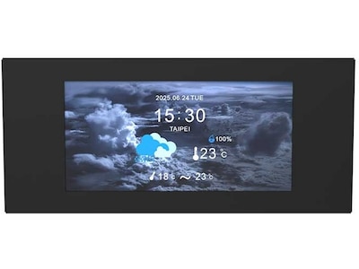 Thermaltake 6,0" LCD Panel Kit til View 600 TG (sort)