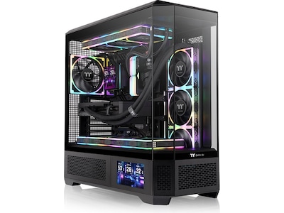 Thermaltake View 600 TG Full Tower Case - Black - Kabinet - Fulltower - Sort