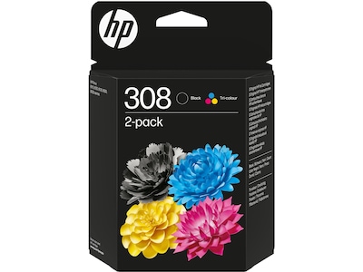 HP Ink 308 Sort/Tri-Color blæk Combo 2-Pack