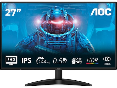 AOC 27B36X 27" IPS 1920 x 1080 (Full HD) DisplayPort HDMI 144 Hz