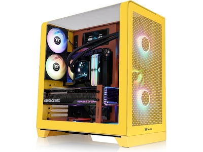 Thermaltake CA-11F-00MMWN-00, Midi Tower, PC, Karamel, ATX, micro ATX, Mini-ITX, SPCC, Hærdet glas, Flere
