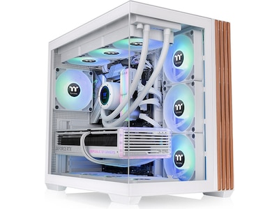 Thermaltake View 380 WS ARGB Tårn ATX Ingen strømforsyning Snow