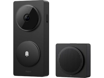 Aqara Doorbell Camera Hub G410 Select, smart ringeklokke med kamera, sort