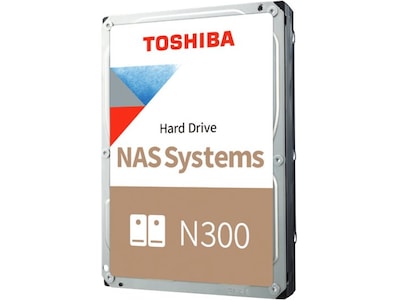 Toshiba N300 NAS MN10ADA600S - Harddisk - 6 TB - intern - 3,5 - SATA 6Gb/s - 7200 rpm - buffer: 512 MB