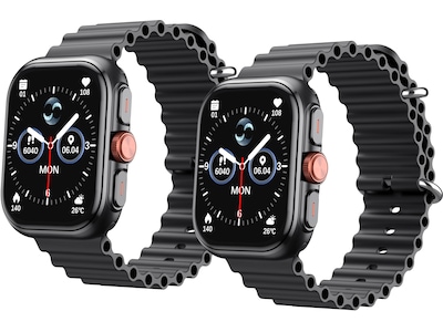 HAVIT M9068 Smartwatch (sort) - 2-pak