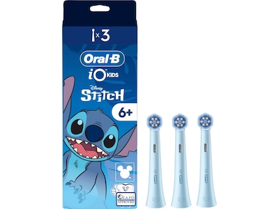 Oral-B iO Kids 6+ Disney Stitch børstehoveder (3 stk)