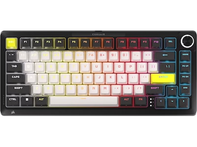 Corsair MAKR PRO 75 Hall Effect DIY - Gaming Tastatur - Uden Numpad - Nordisk - Sort