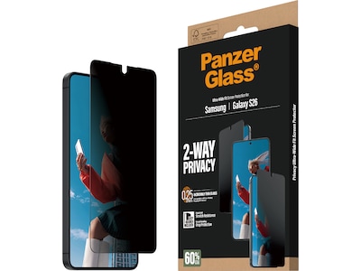PanzerGlass Galaxy S26 2-way Privacy skærmbeskytter