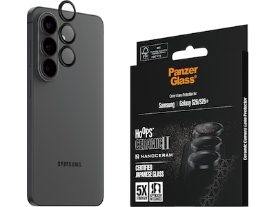 PanzerGlass Galaxy S26 / S26+ Hoops Ceramic II linsebeskytter